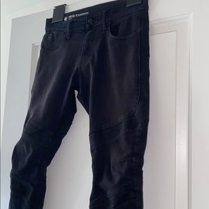 Gstar black denim skinny jeans